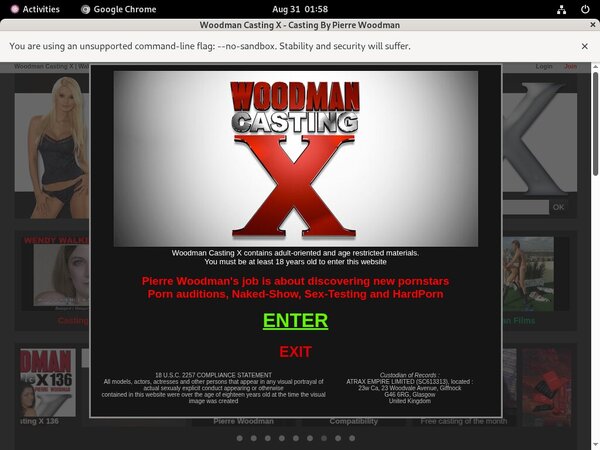 Paypal Woodmancastingx.com?