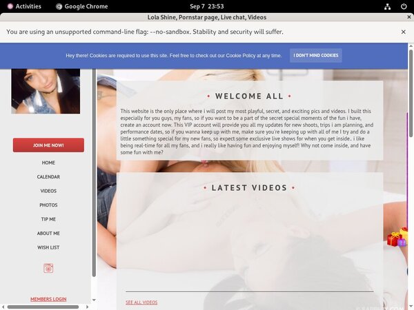 Lolashine.modelcentro.com Discount (SAVE 70%)