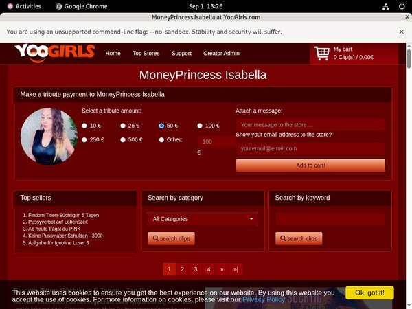 Moneyprincess Isabell Worth It?