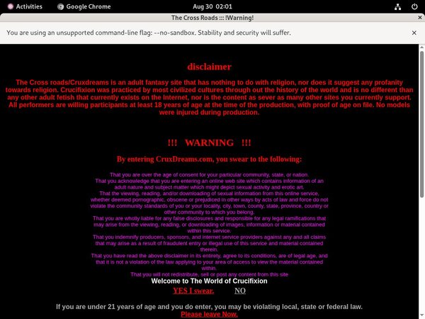Discounted Cruxdreams
