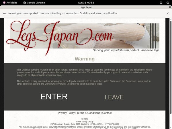 Free Legs Japan Login Accounts