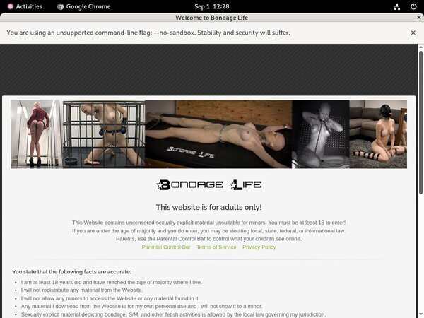 Password For Bondagelife.com