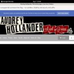 Theaudreyhollander.com Get Password